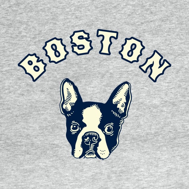 City of Boston Terrier Dog by terrybain